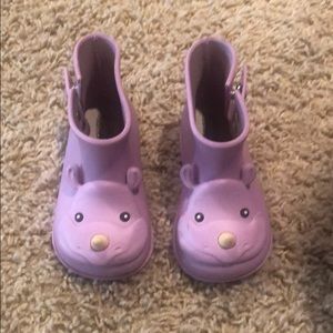 Mini Melissa size 7 boots